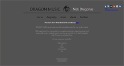 Desktop Screenshot of dragonasmusic.com